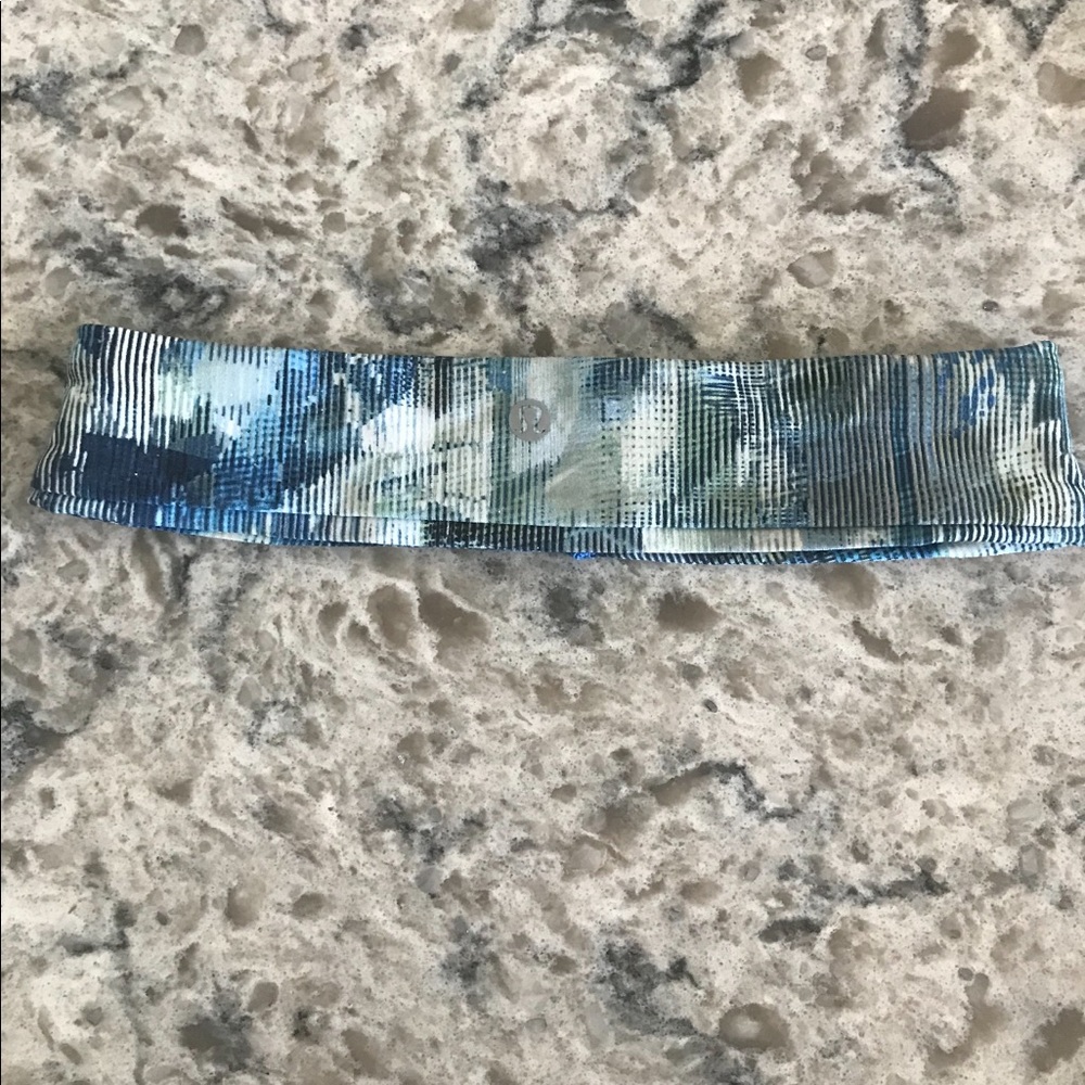 Lululemon blue headband